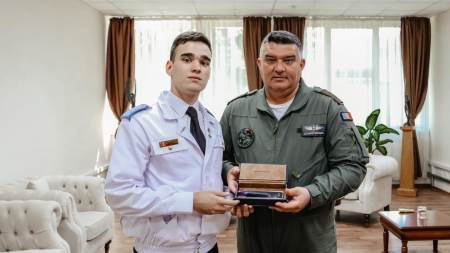 Tânărul maramureșean Călin Hartzos, cadet la Academia Forțelor Aeriene a SUA