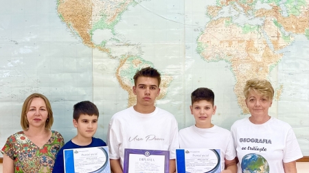Rezultate frumoase obținute de elevii de la „Lucaciu” la etapa națională a Concursului Mica Olimpiadă de Geografie – Terra