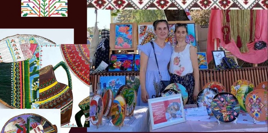 Doi specialiști în arte plastice din Republica Moldova vernisează la Sighetu Marmației expoziția „Arta populară – creatorii care continuă tradiția”