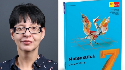 Prof. Dana Heuberger de la Colegiul „Vasile Lucaciu” Baia Mare se numără printre autorii noului manual de matematică de clasa a șaptea