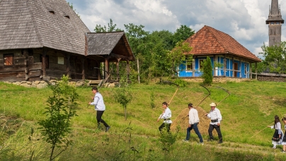 Sunteți invitați la clacă de coasă la Muzeul Satului din Baia Mare