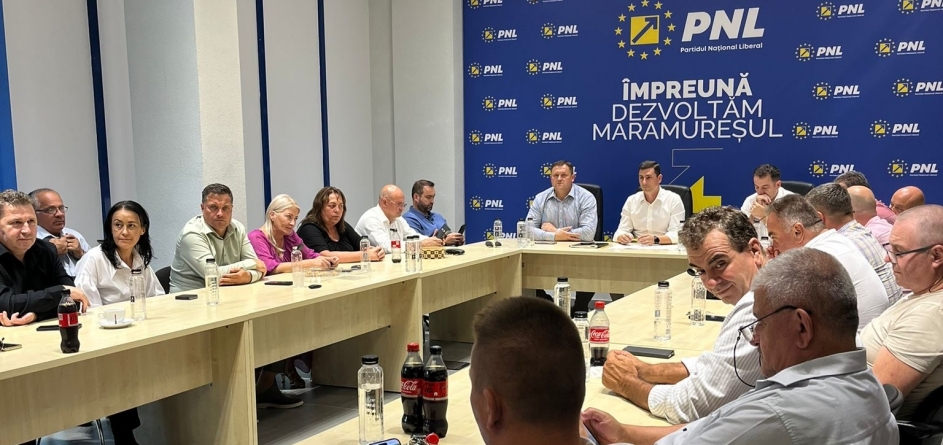 PNL Maramureș a stabilit echipa de negociere pentru constituirea majorităților în Consiliul Județean și în Consiliile Locale