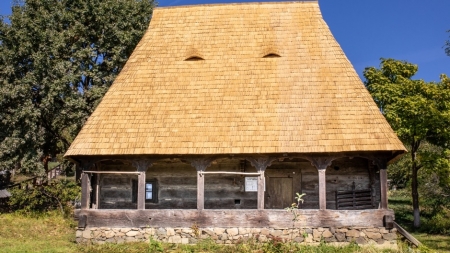 Casa Berbești sau Casa Șoferiței din Muzeul Satului Baia Mare, un monument deosebit de arhitectură populară