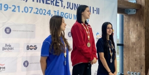 Cupa României la înot: Sportiva băimăreancă Sofia Ardusătan, medalie de bronz la 100 m bras junioare 1
