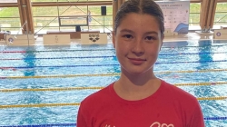 Andrea Gherghel de la CSM Baia Mare, două clasări pe podium la Cupa României la înot; Și colegii ei de club au înregistrat rezultate bune