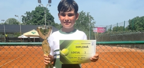 O nouă performanță: Andrei Fejszes Mihaljek, campion și la U12 la tenis de câmp
