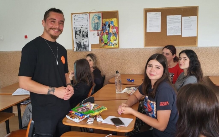 Atelier pentru liceenii care doresc să studieze limba franceză