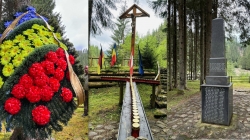 Cimitirul Militar de la Miraj, de pe Valea Vaserului, a împlinit 107 ani; Au fost aprinse candele și depuse coroane pentru eroi