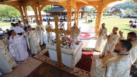 Slujire arhierească la Parohia Ortodoxă Ieud–Plopșor