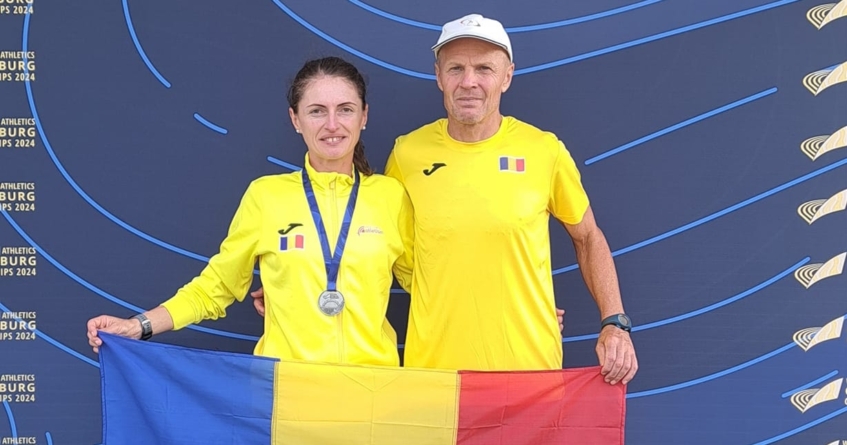 Sportiva Nicoleta Sasu de la Athletic Târgu Lăpuș, medalie de argint la Campionatele Mondiale Masters de alergare în aer liber