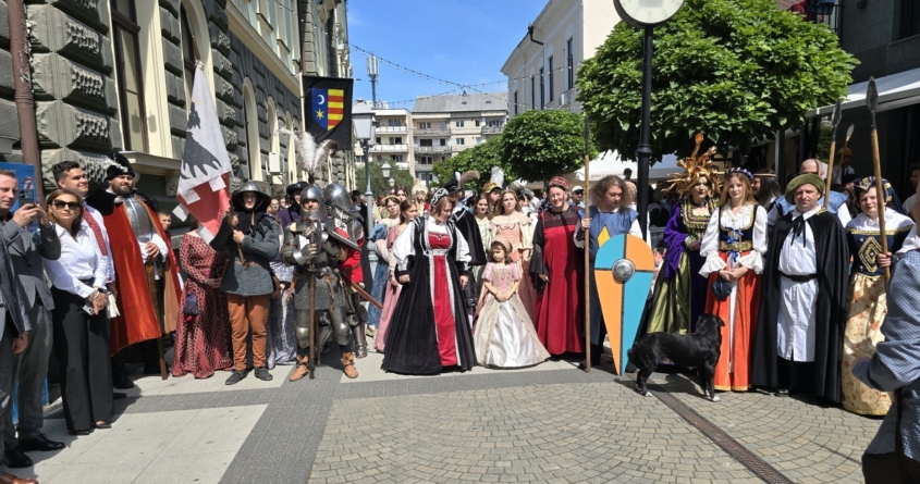 La Sighetu Marmației a început Festivalul Medieval „Eternul Maramureș”; Parada a fost una spectaculoasă