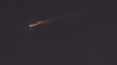 Un posibil meteorit a fost zărit pe cerul României