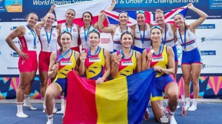 România deține locul I în clasamentul pe medalii, după Campionatele Mondiale de Canotaj din Canada