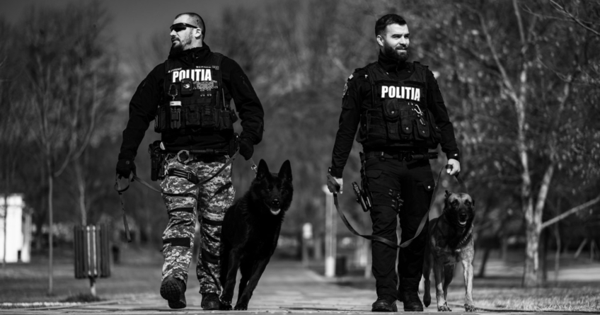 Câinii polițiști sunt sărbătoriții zilei la IPJ Maramureș