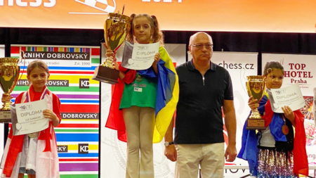 Carla Ioana Marchiș a obținut medalie de aur la Campionatul European de Șah pentru Copii și Juniori