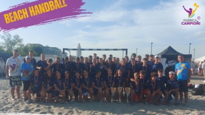 Sportivi băimăreni premiați la Campionatul Național de Beach Handball