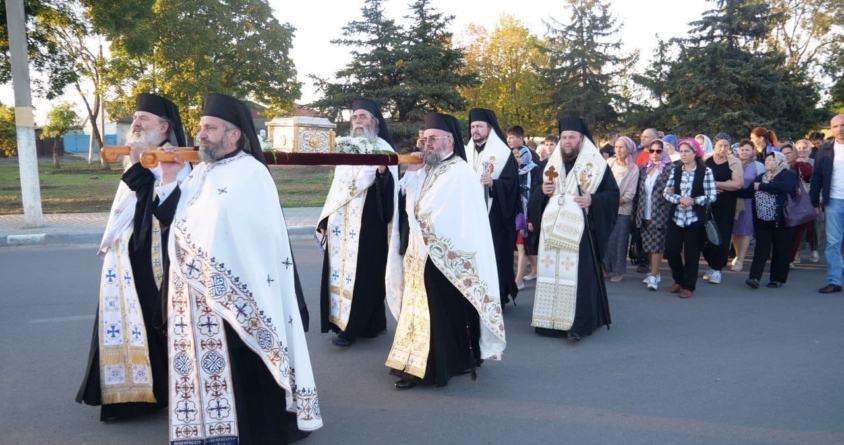 PS Timotei Sătmăreanul a participat la solemnitățile organizate la Cahul cu ocazia cinstirii Sfântului Ierarh Dionisie Erhan