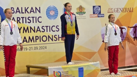 Aur pentru România la Concursul Feminin de la Campionatele Balcanice de gimnastică de la Sofia