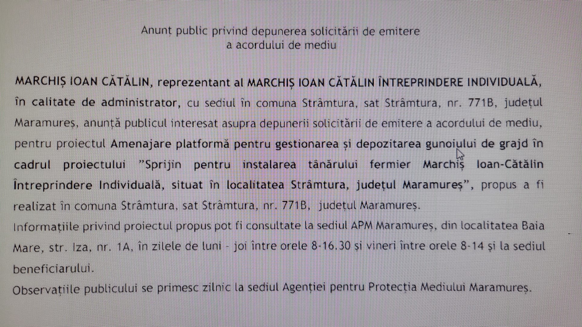 Anunt oficial 13.09.2024