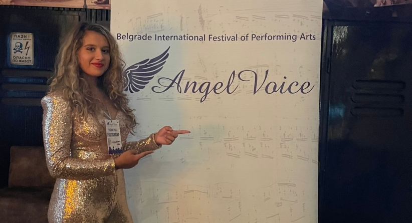 Mihaela Firisar a obținut două premii I la Festivalul Internațional de Muzică „Angel Voice” din Belgrad