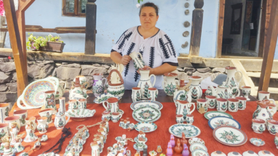 Meșterul popular Liliana Ghilvacs și ceramica sa tradițională de o frumusețe aparte