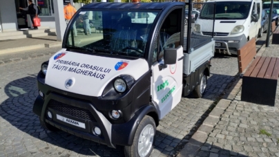 În Tăuții Măgherăuș a fost achiziționat primul autovehicul 100% electric