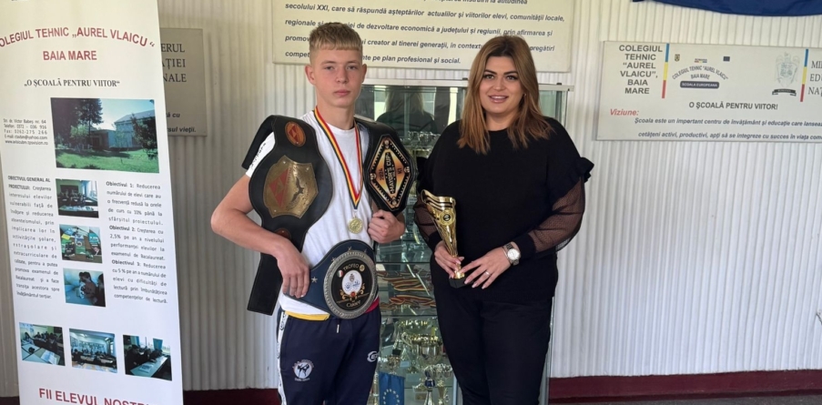 Mădălin Roman a obținut medalia de aur și titlul european la cea de-a II-a ediție a Cupei Europene de Kickboxing amatori Open Legendele Moldovei