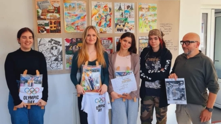 Elevi de la Colegiul de Arte din Baia Mare, premiați la Olimpiada de Benzi Desenate