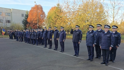 Sfinții Arhangheli Mihail și Gavriil, ocrotitorii Jandarmeriei Române; Ceremonial militar în Baia Mare cu acest prilej