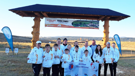 A.C.S. Athletic Tg. Lăpuș, pe podium la „Bucovina Cross-Country 2024”