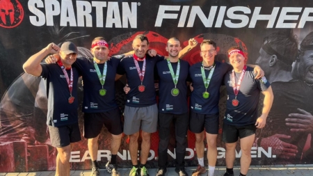 Șase „spartani” din cadrul ISU Maramureș au participat la Competiția „Spartan Race Sovata”