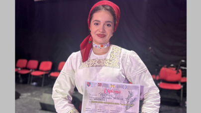 Patricia Moldovan a adus în Maramureș Premiul I al Festivalului Concurs Internațional de Folclor ,,Rozmarin în colţu’ mesii”