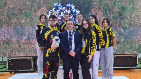 Sportivii de la CS Știința-Dragonul Baia Mare, premiați la Cupa Vrancea de Taekwon-do ITF