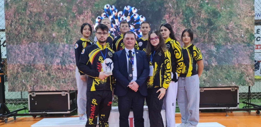 Sportivii de la CS Știința-Dragonul Baia Mare, premiați la Cupa Vrancea de Taekwon-do ITF