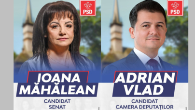 Ioana Măhălean și Adrian Vlad – Candidații PSD Maramureș pentru viitorul Parlament