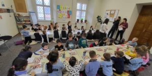 Elevii Școlii „George Coșbuc” au participat la activitatea cu tema „Un altfel de patrimoniu-atelier de educație ecologică”