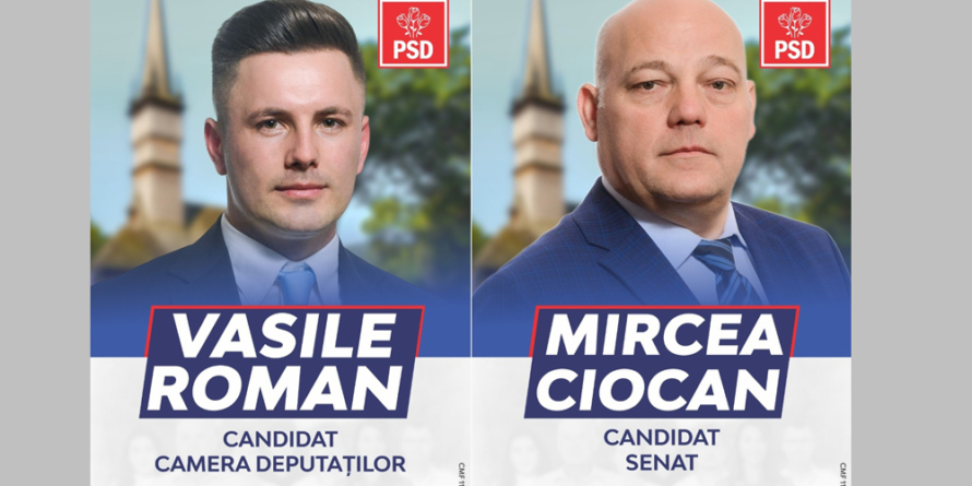 Mircea Ciocan și Vasile Roman sunt profesioniștii pe care PSD Maramureș îi propune pentru Parlamentul României