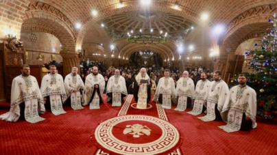 Noaptea trecerii dintre ani la Catedrala Episcopală „Sfânta Treime” din Baia Mare