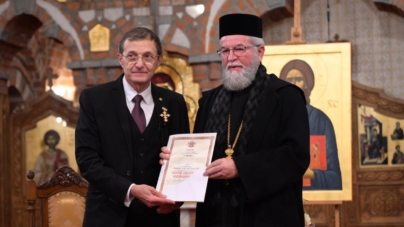 Academician Ioan Aurel Pop a primit „Crucea Voievodală Maramureșeană”, cea mai mare distincție a Episcopiei Ortodoxe Române a Maramureșului și Sătmarului