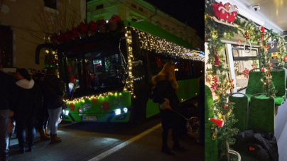 Autobuzul lui Moș Crăciun va circula prin Sighetu Marmației