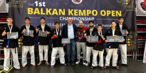 Noi performanțe obținute de sportivii Academiei ALPHA MMA Baia Mare la Campionatul Balcanic de Kempo