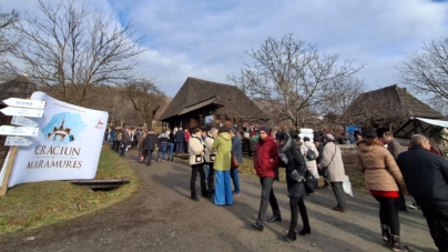 Lume multă la cea de-a XVI-a ediție a evenimentului „Crăciun în Maramureș”