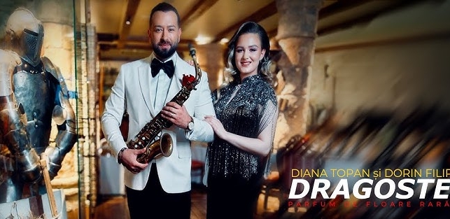 Diana Topan și Dorin Filip au lansat cântecul „Dragoste, parfum de floare rară”