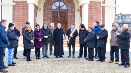 A avut loc recepția lucrărilor la Biserica Ortodoxă „Înălțarea Domnului” din Târgu Lăpuș