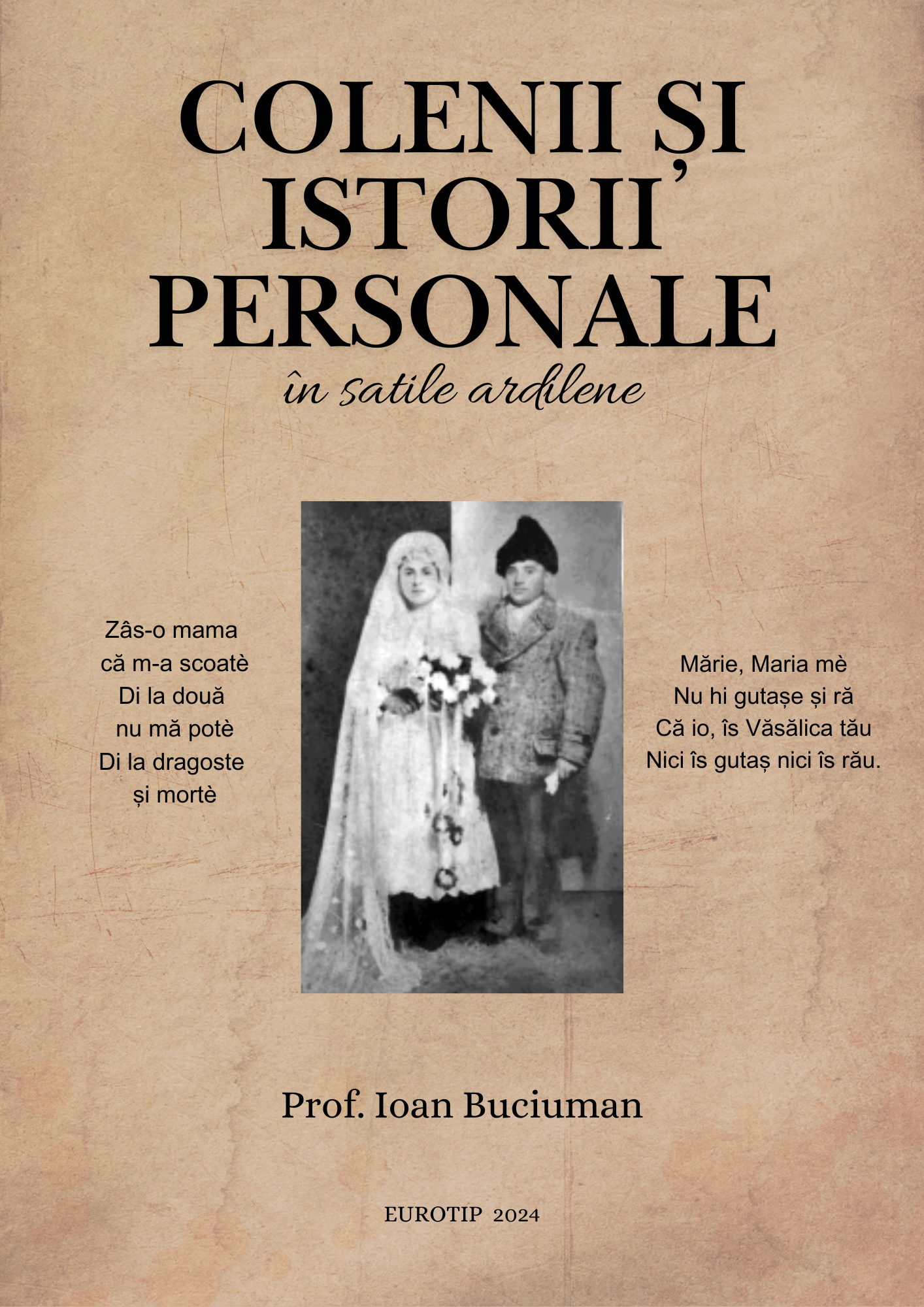 Lansarea cărții „Colenii și istorii personale în satile ardilene”, autor prof. Ioan Buciuman