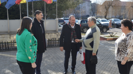 Vizită oficială la Biblioteca Județeană „Petre Dulfu” din Baia Mare