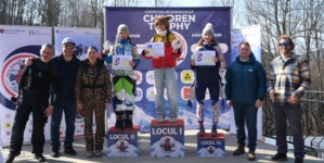 Mălina Tutiu din cadrul C.S.S. Baia Sprie, locul I la competiția de schi alpin FIS Children Trophy 2025