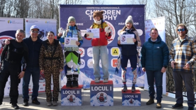 Mălina Tutiu din cadrul C.S.S. Baia Sprie, locul I la competiția de schi alpin FIS Children Trophy 2025