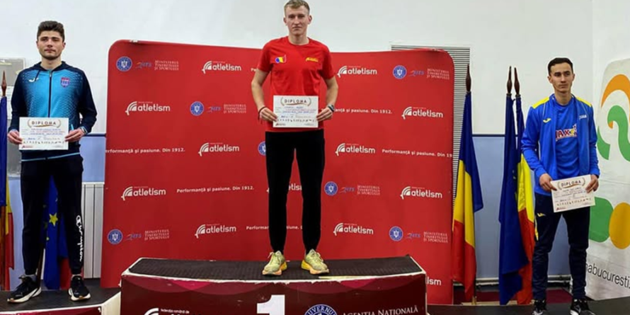 De la graniță, direct pe podium: Andrei Ihnatiuc, campion la 3.000 de metri la Cupa României