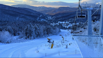 O zi predominant însorită la Ski Cavnic